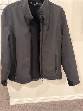 Eddie Bauer ladies fleece lined Softshell Jacket